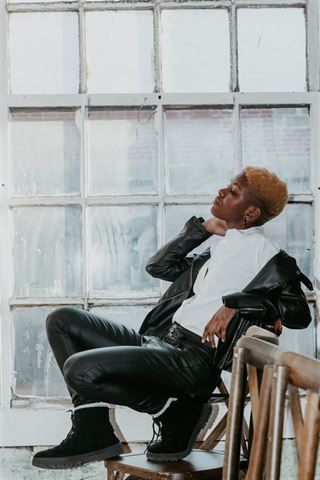 Imiteret læder bukser – det perfekte par bukser