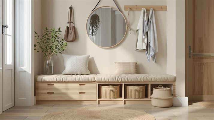 Entremøbel med siddeplads - skab en funktionel og stilfuld entré