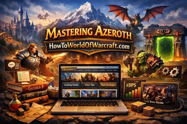 Mastering azeroth with howtoworldofwarcraft.com